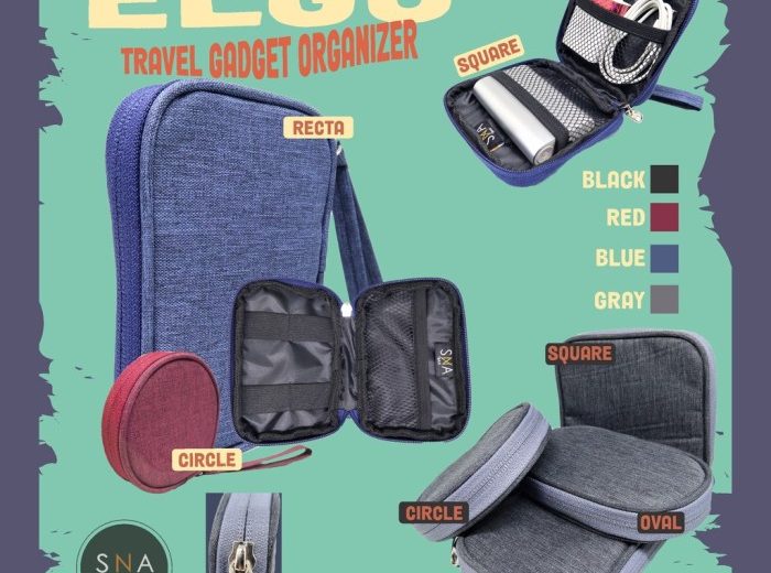 Gadget Organizer Praktis untuk Traveler